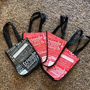  Lululemon Shopping Totes Bundle of 4